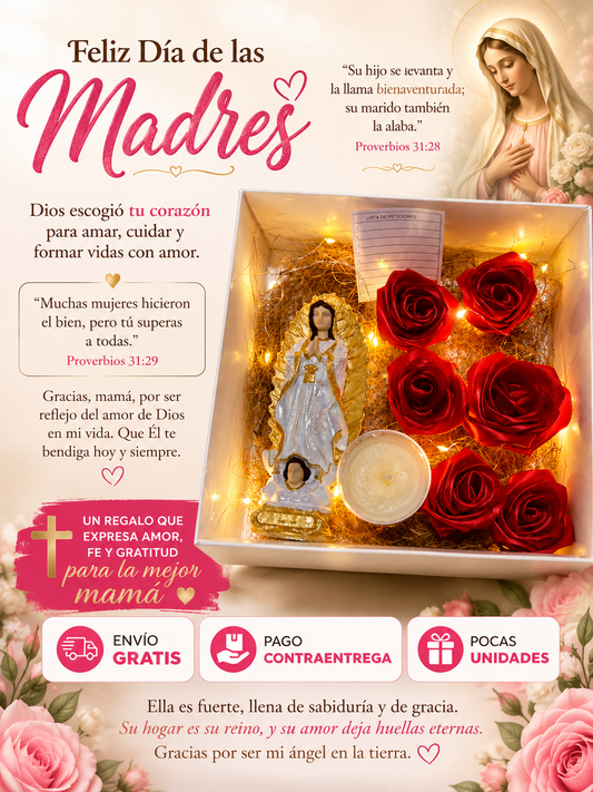 ✨ Luz de Mamá – Caja de Amor y Bendición ✨