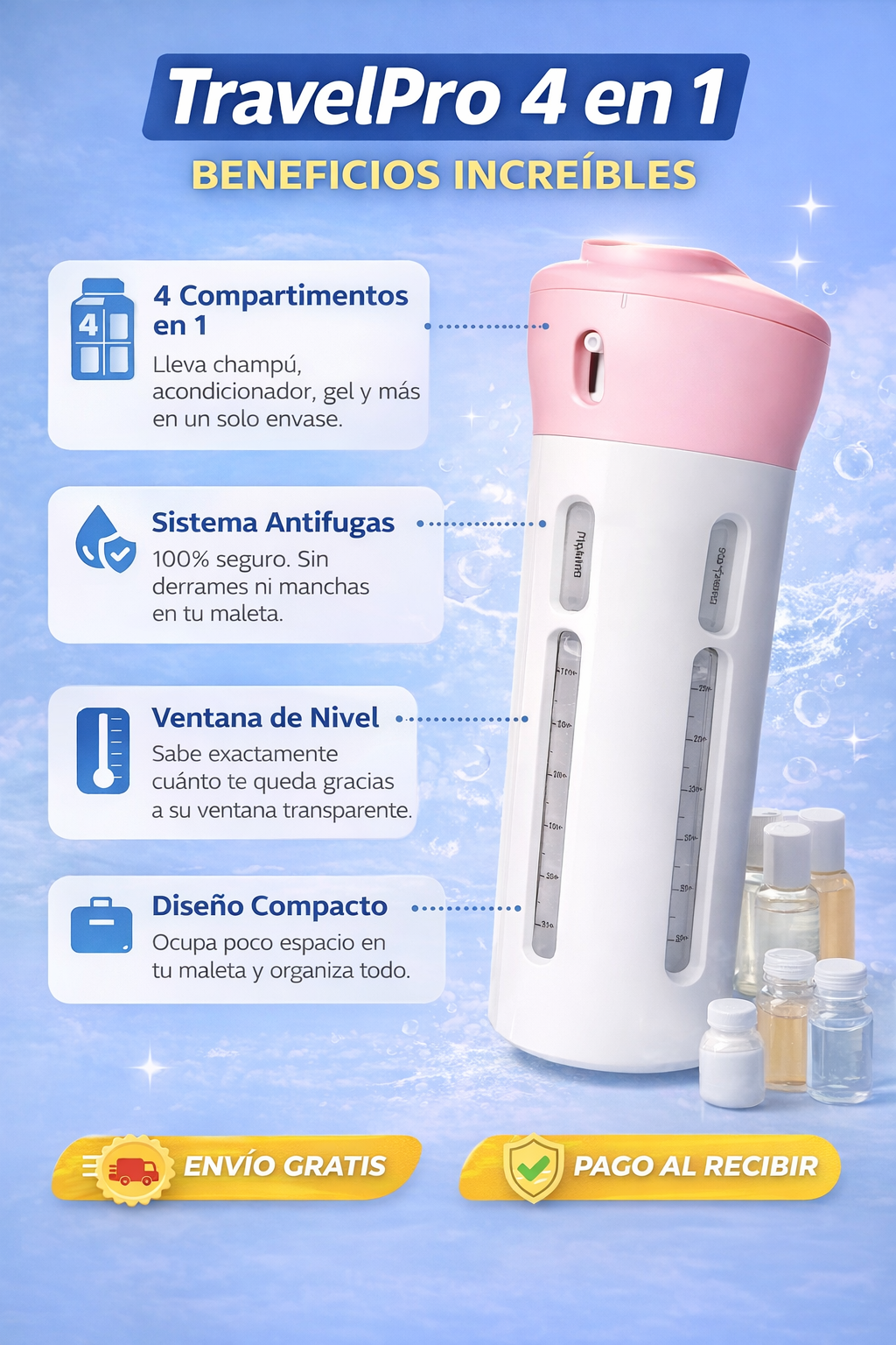 ✈️ TravelPro 4 en 1