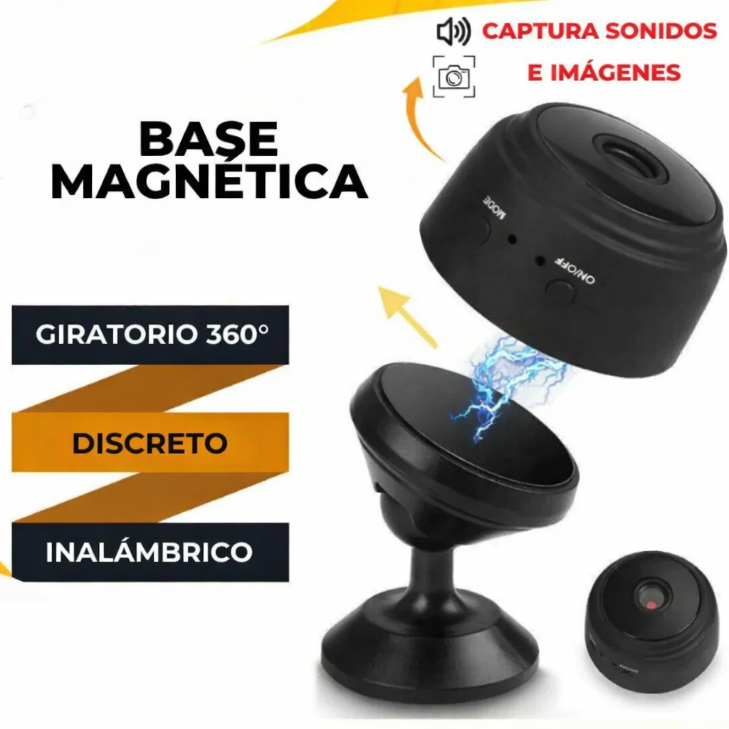 👀La Mini Cámara Espía Más Discreta y Potente del Mercado📸 30%OFF